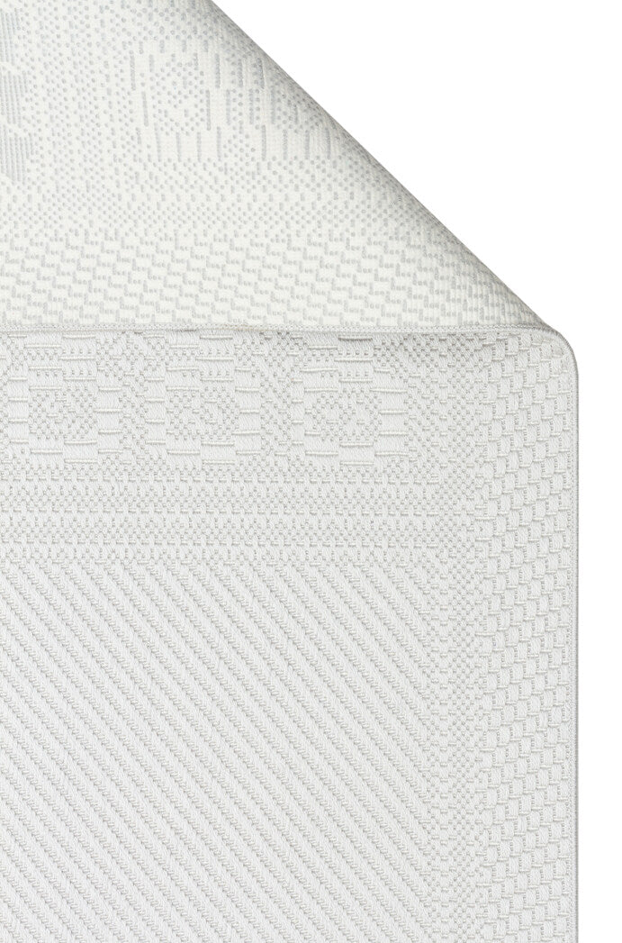 Mono MNO LUX 02 Gri - Yıkanabilir Kaymaz Kilim Halı